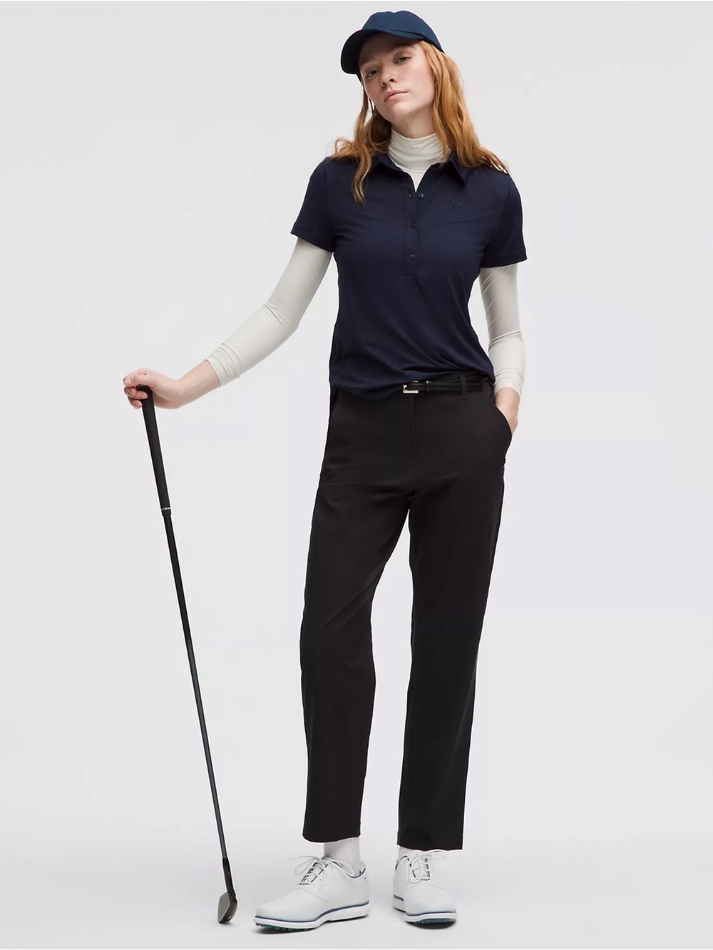 LESMART SIZE 16 TAILORED STANDARD STRETCH WIK GOLF TROUSERS STRAIGHT LEG PANTS